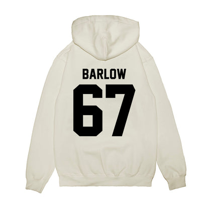 Georgia - NCAA Football : Clinton Barlow - Vintage Helmet Premium Hooded Sweatshirt-1
