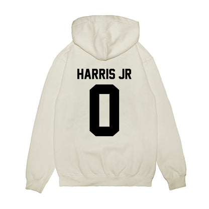 Georgia - NCAA Football : Gabe Harris Jr. - Vintage Helmet Premium Hooded Sweatshirt-1