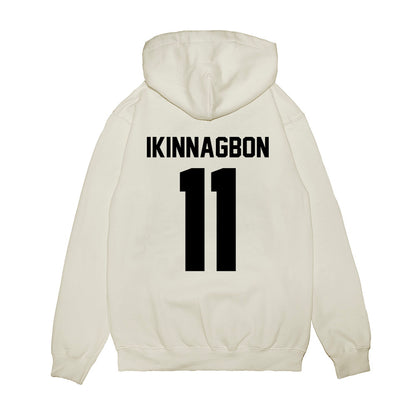 Georgia - NCAA Football : Darren Ikinnagbon - Vintage Helmet Premium Hooded Sweatshirt-1
