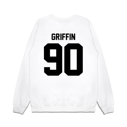Georgia - NCAA Football : Elijah Griffin - Vintage Helmet Premium Crewneck Sweatshirt-1