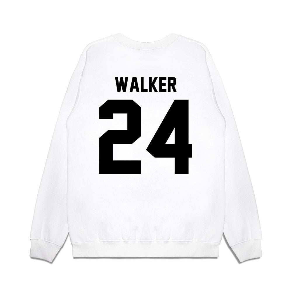 Georgia - NCAA Football : Bo Walker - Vintage Helmet Premium Crewneck Sweatshirt-1