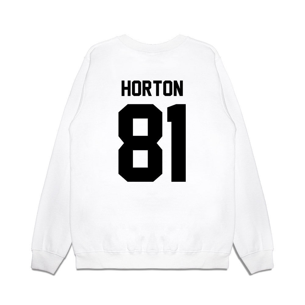 Georgia - NCAA Football : Joshua Horton - Vintage Helmet Premium Crewneck Sweatshirt-1