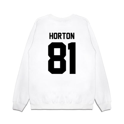 Georgia - NCAA Football : Joshua Horton - Vintage Helmet Premium Crewneck Sweatshirt-1