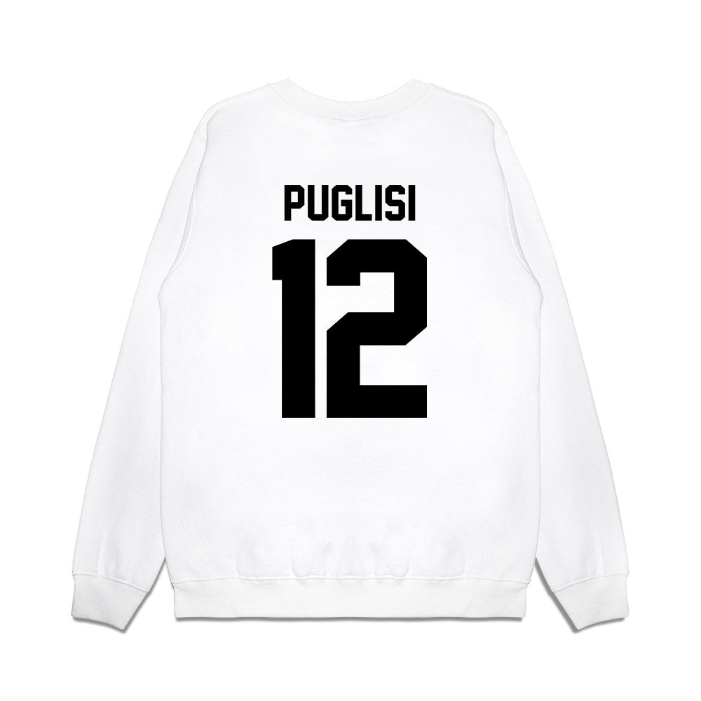 Georgia - NCAA Football : Ryan Puglisi - Vintage Helmet Premium Crewneck Sweatshirt-1