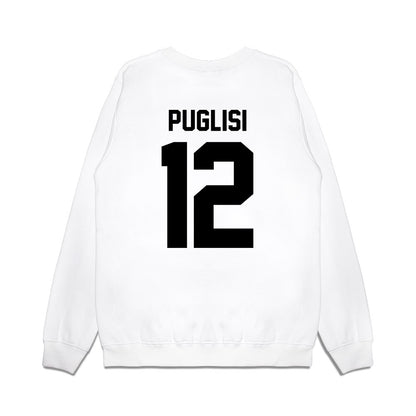 Georgia - NCAA Football : Ryan Puglisi - Vintage Helmet Premium Crewneck Sweatshirt-1