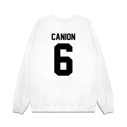 Georgia - NCAA Football : Isiah Canion - Vintage Helmet Premium Crewneck Sweatshirt-1