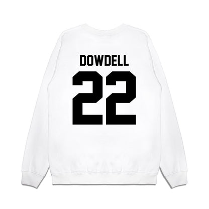 Georgia - NCAA Football : Dante Dowdell - Vintage Helmet Premium Crewneck Sweatshirt-1