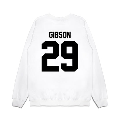 Georgia - NCAA Football : Isaiah Gibson - Vintage Helmet Premium Crewneck Sweatshirt-1