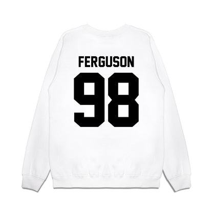 Georgia - NCAA Football : Connor Ferguson - Vintage Helmet Premium Crewneck Sweatshirt-1