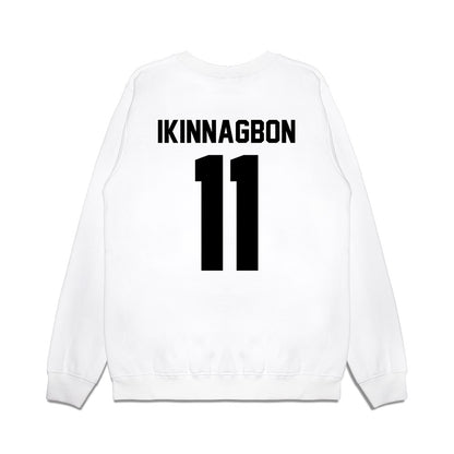 Georgia - NCAA Football : Darren Ikinnagbon - Vintage Helmet Premium Crewneck Sweatshirt-1