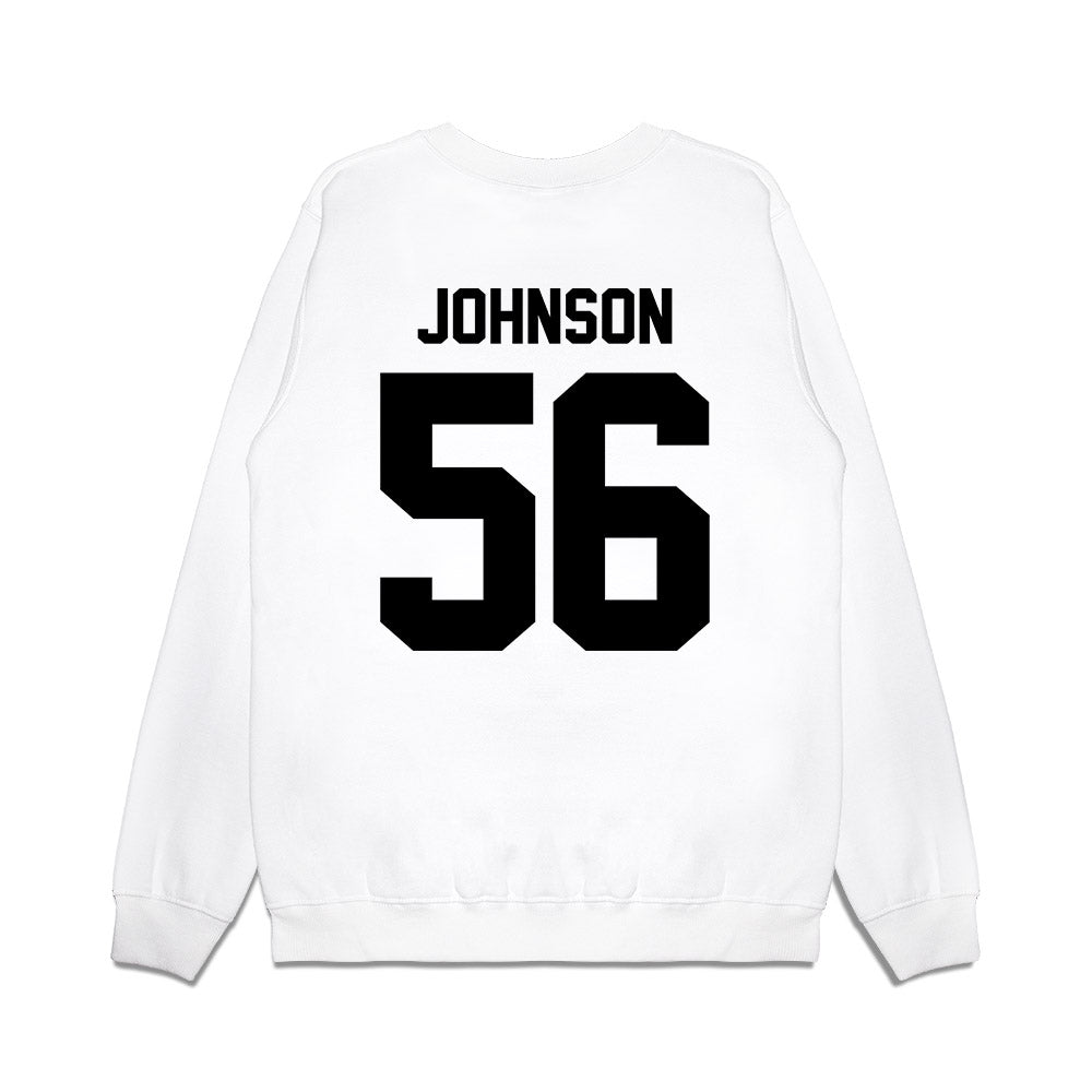 Georgia - NCAA Football : Nasir Johnson - Vintage Helmet Premium Crewneck Sweatshirt-1