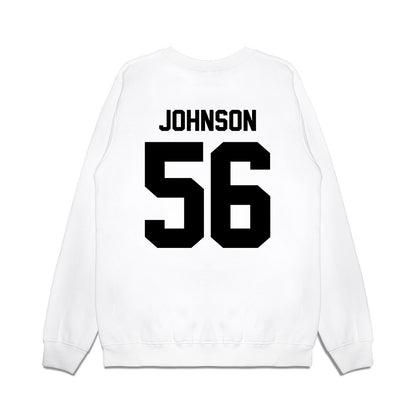 Georgia - NCAA Football : Nasir Johnson - Vintage Helmet Premium Crewneck Sweatshirt-1