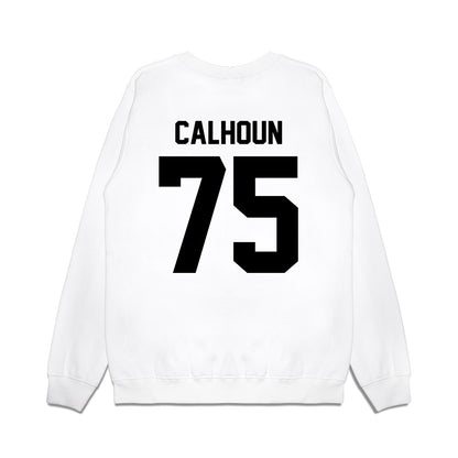 Georgia - NCAA Football : Daniel Calhoun - Vintage Helmet Premium Crewneck Sweatshirt-1
