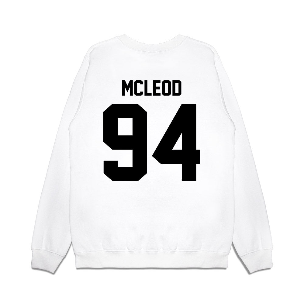 Georgia - NCAA Football : Xzavier McLeod - Vintage Helmet Premium Crewneck Sweatshirt-1