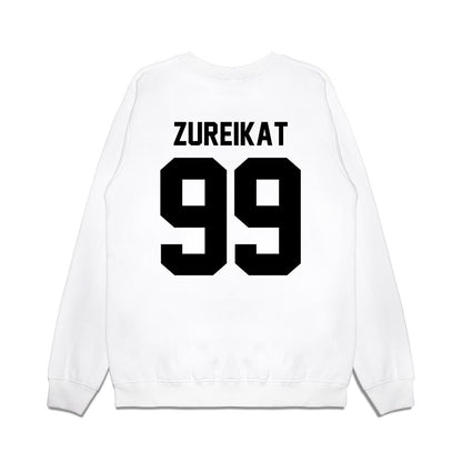 Georgia - NCAA Football : Harran Zureikat - Vintage Helmet Premium Crewneck Sweatshirt-1