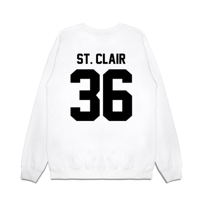 Georgia - NCAA Football : Jackson St. Clair - Vintage Helmet Premium Crewneck Sweatshirt-1
