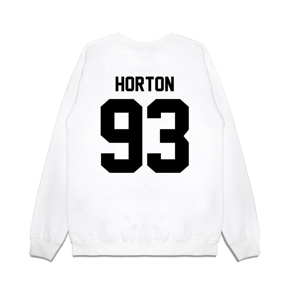 Georgia - NCAA Football : Carter Horton - Vintage Helmet Premium Crewneck Sweatshirt-1