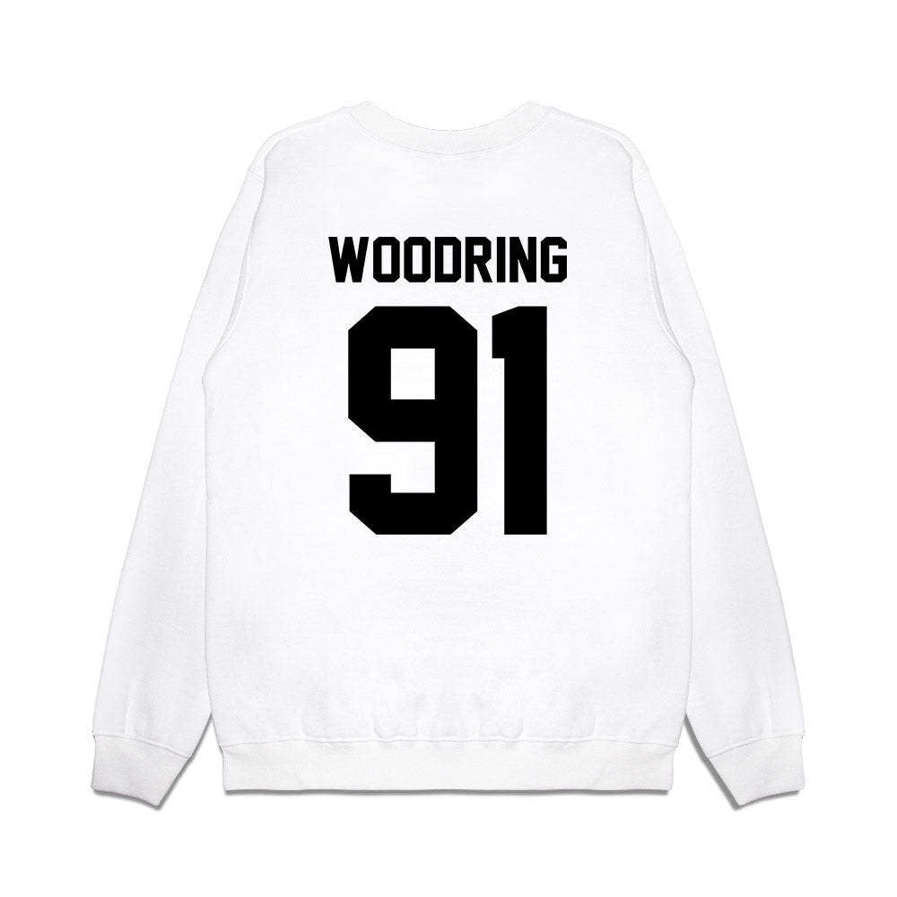 Georgia - NCAA Football : Peyton Woodring - Vintage Helmet Premium Crewneck Sweatshirt-1