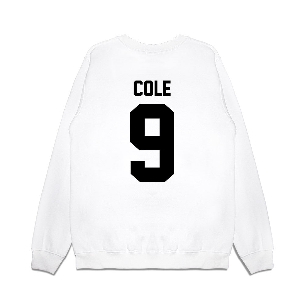 Georgia - NCAA Football : Chris Cole - Vintage Helmet Premium Crewneck Sweatshirt-1