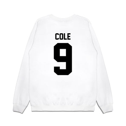 Georgia - NCAA Football : Chris Cole - Vintage Helmet Premium Crewneck Sweatshirt-1