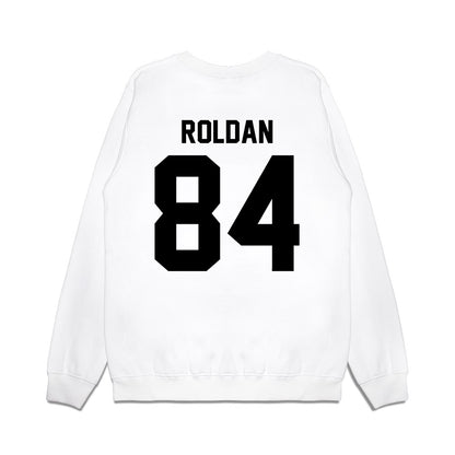 Georgia - NCAA Football : Landon Roldan - Vintage Helmet Premium Crewneck Sweatshirt-1