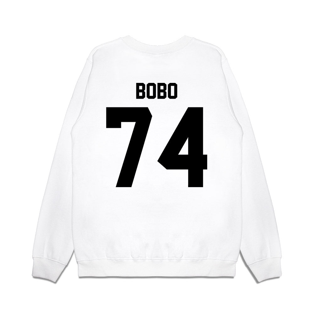 Georgia - NCAA Football : Drew Bobo - Vintage Helmet Premium Crewneck Sweatshirt-1