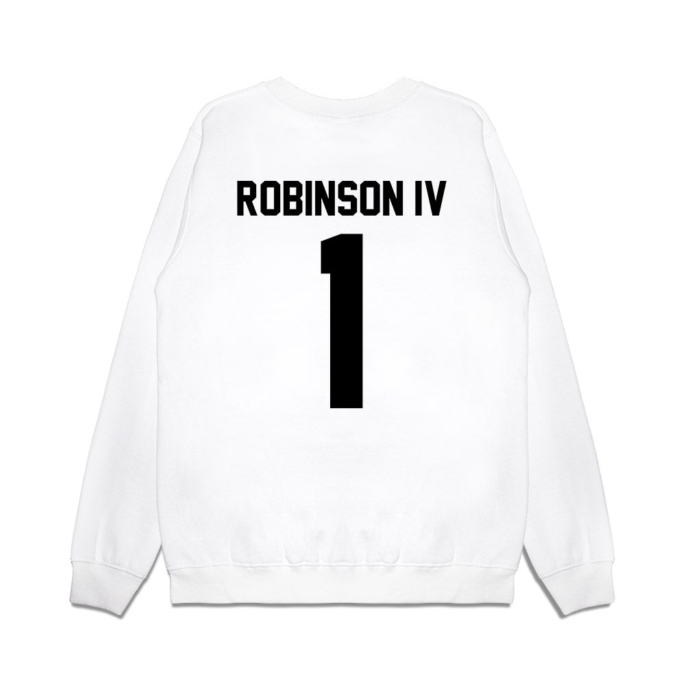 Georgia - NCAA Football : Ellis Robinson IV - Vintage Helmet Premium Crewneck Sweatshirt-1