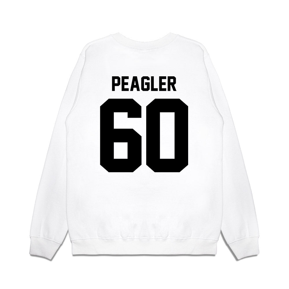 Georgia - NCAA Football : Henry Peagler - Vintage Helmet Premium Crewneck Sweatshirt-1