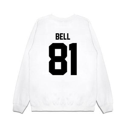 Georgia - NCAA Football : Jeremy Bell - Vintage Helmet Premium Crewneck Sweatshirt-1