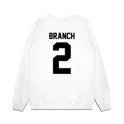 Georgia - NCAA Football : Zion Branch - Vintage Helmet Premium Crewneck Sweatshirt-1