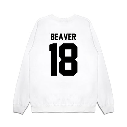 Georgia - NCAA Football : Bryson Beaver - Vintage Helmet Premium Crewneck Sweatshirt-1