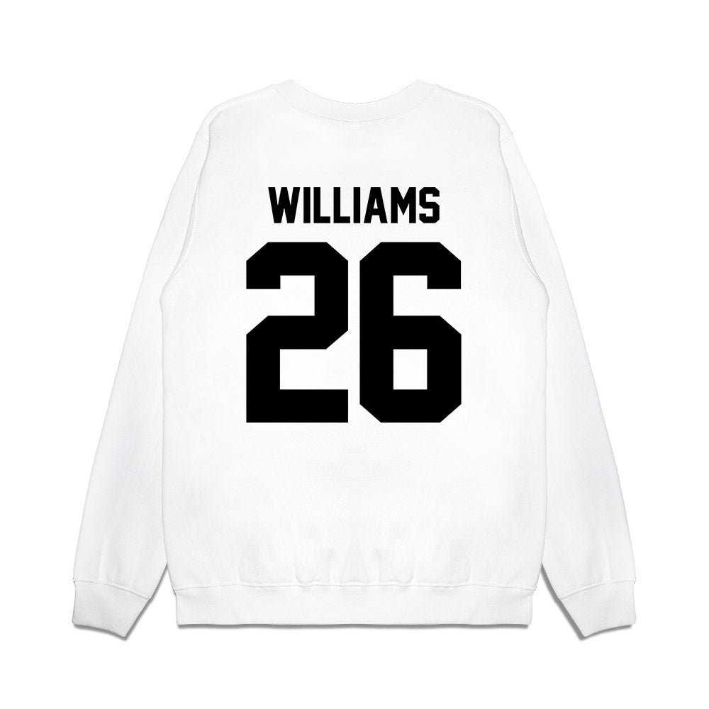 Georgia - NCAA Football : Gentry Williams - Vintage Helmet Premium Crewneck Sweatshirt-1