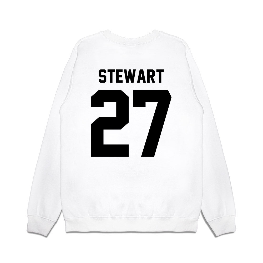 Georgia - NCAA Football : Blake Stewart - Vintage Helmet Premium Crewneck Sweatshirt-1