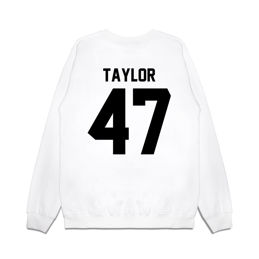 Georgia - NCAA Football : Will Taylor - Vintage Helmet Premium Crewneck Sweatshirt-1