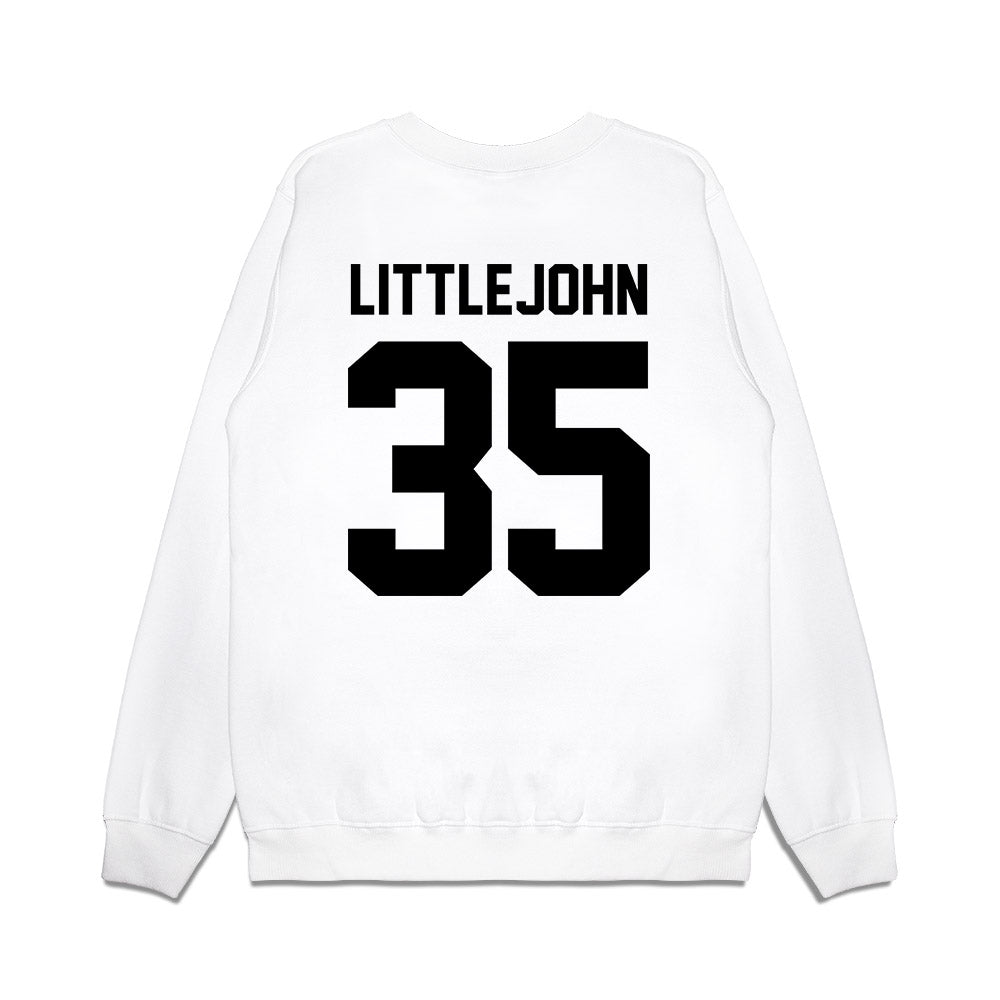 Georgia - NCAA Football : Elijah Littlejohn - Vintage Helmet Premium Crewneck Sweatshirt-1