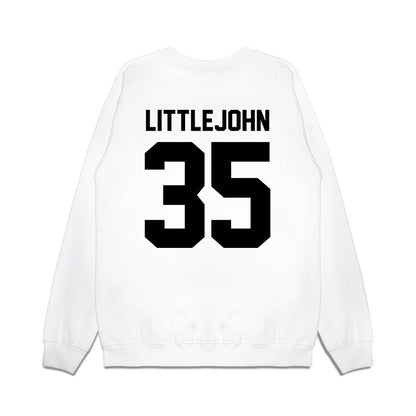 Georgia - NCAA Football : Elijah Littlejohn - Vintage Helmet Premium Crewneck Sweatshirt-1