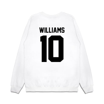 Georgia - NCAA Football : Elyiss Williams - Vintage Helmet Premium Crewneck Sweatshirt-1