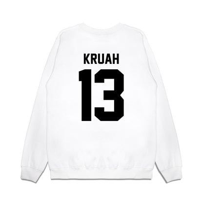 Georgia - NCAA Football : AJ Kruah - Vintage Helmet Premium Crewneck Sweatshirt-1