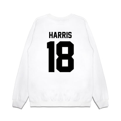 Georgia - NCAA Football : Caden Harris - Vintage Helmet Premium Crewneck Sweatshirt-1