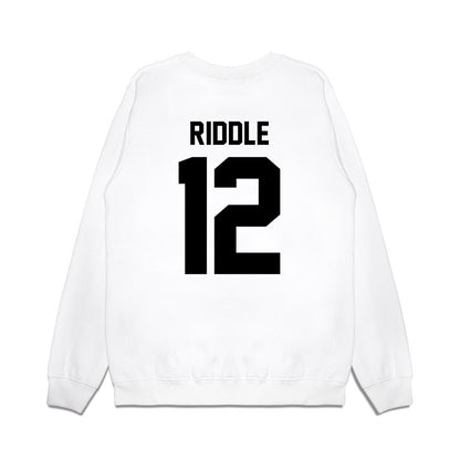 Georgia - NCAA Football : Ja Marley Riddle - Vintage Helmet Premium Crewneck Sweatshirt-1