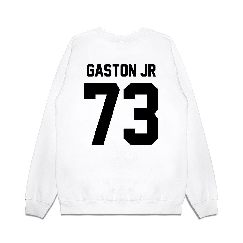 Georgia - NCAA Football : Juan Gaston Jr - Vintage Helmet Premium Crewneck Sweatshirt-1