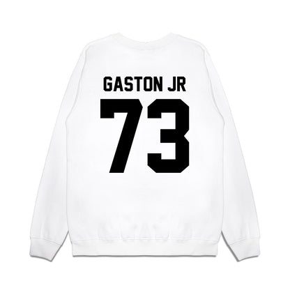 Georgia - NCAA Football : Juan Gaston Jr - Vintage Helmet Premium Crewneck Sweatshirt-1