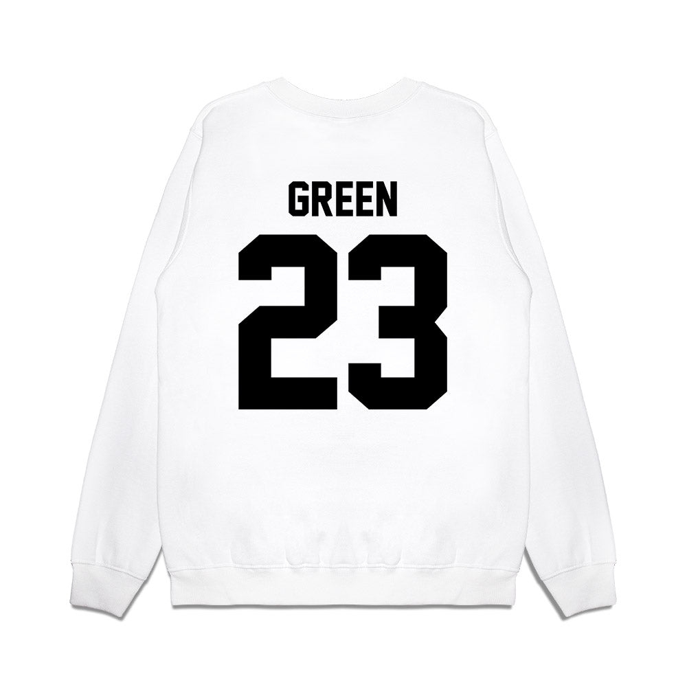 Georgia - NCAA Football : Tyriq Green - Vintage Helmet Premium Crewneck Sweatshirt-1