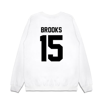 Georgia - NCAA Football : Khamari Brooks - Vintage Helmet Premium Crewneck Sweatshirt-1