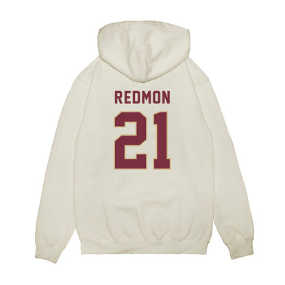 FSU - NCAA Football : Max Redmon - Vintage Helmet Premium Hooded Sweatshirt-1