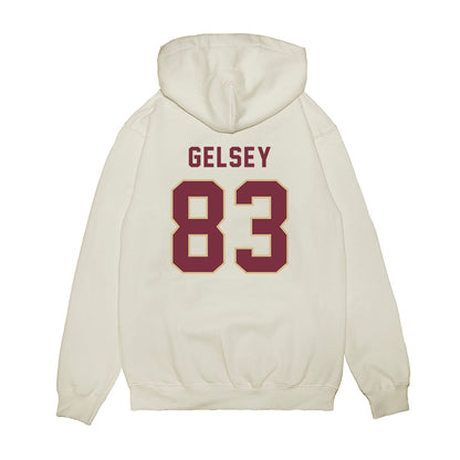 FSU - NCAA Football : Tae'Shaun Gelsey - Vintage Helmet Premium Hooded Sweatshirt-1