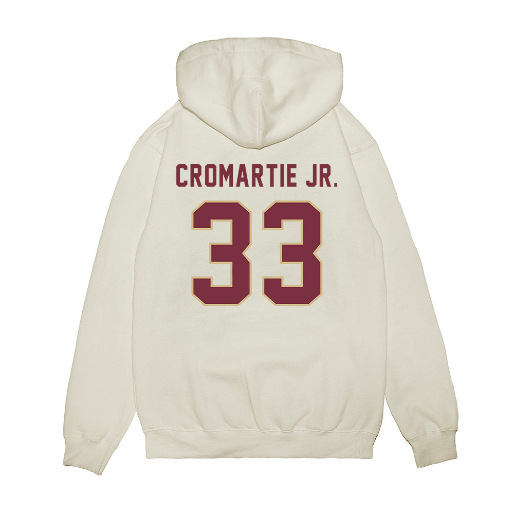 FSU - NCAA Football : Antonio Cromartie Jr. - Vintage Helmet Premium Hooded Sweatshirt-1