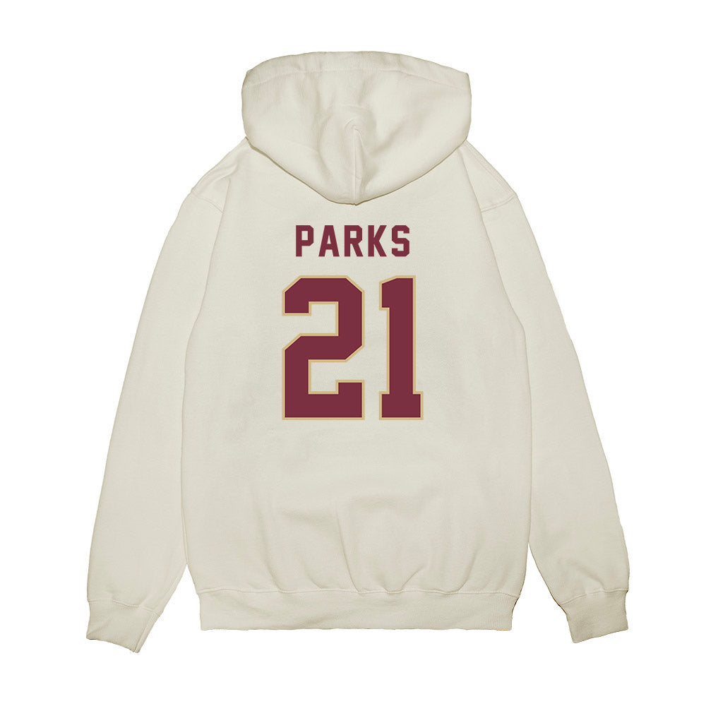FSU - NCAA Football : Lazarius Parks - Vintage Helmet Premium Hooded Sweatshirt-1