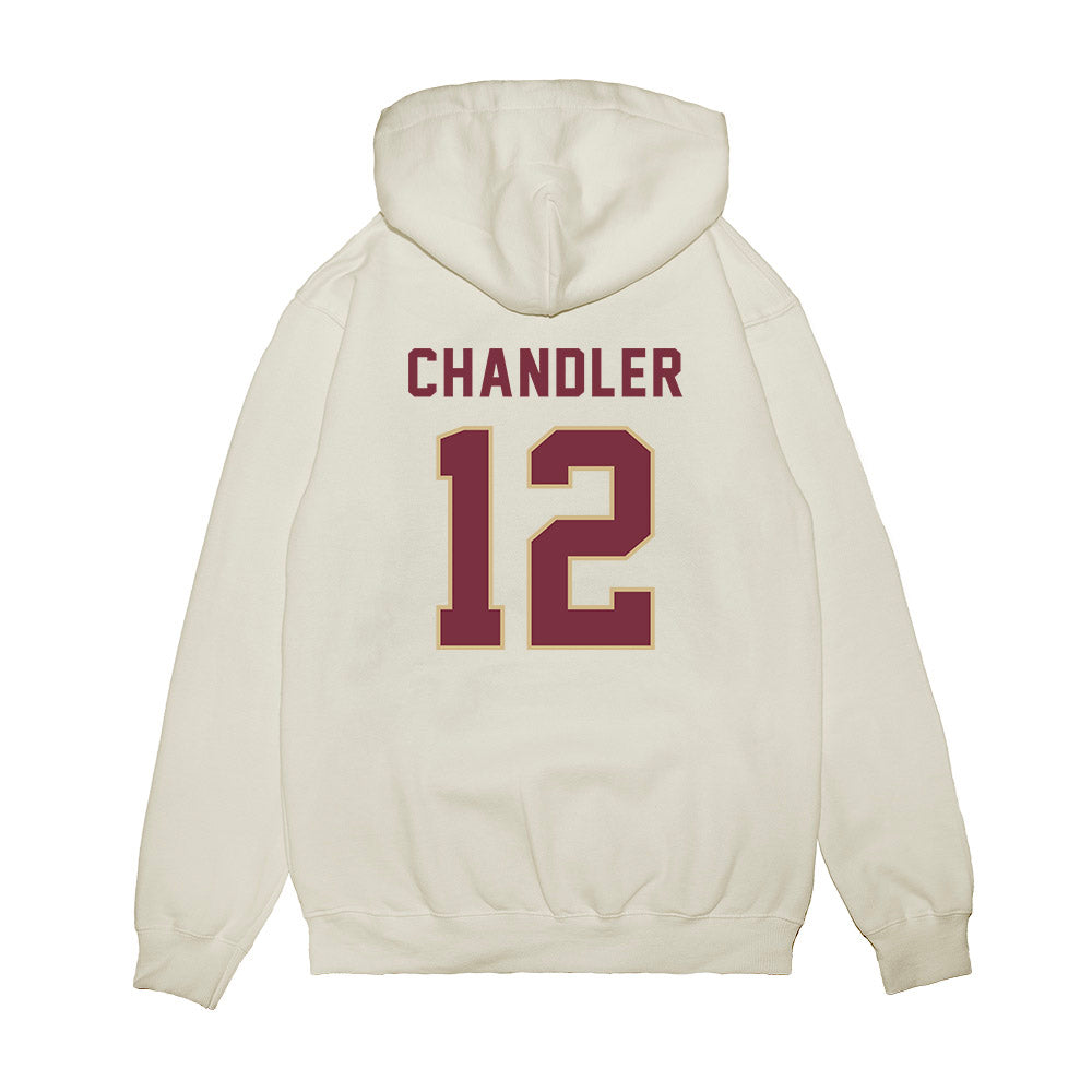 FSU - NCAA Football : Nehemiah Chandler - Vintage Helmet Premium Hooded Sweatshirt-1