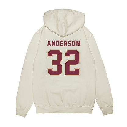 FSU - NCAA Football : Jalen Anderson - Vintage Helmet Premium Hooded Sweatshirt-1